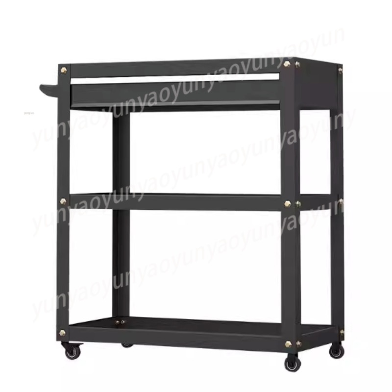 Tools Trolley For Workshop - Robuster 3-stöckiger Rollwagen Multifunktionaler Werkstattwagen mit