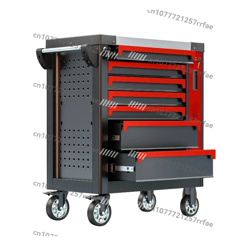 Tools Trolley For Workshop - Garage-Aufbewahrung mit 7 Schubladen, 200–421 Stück,