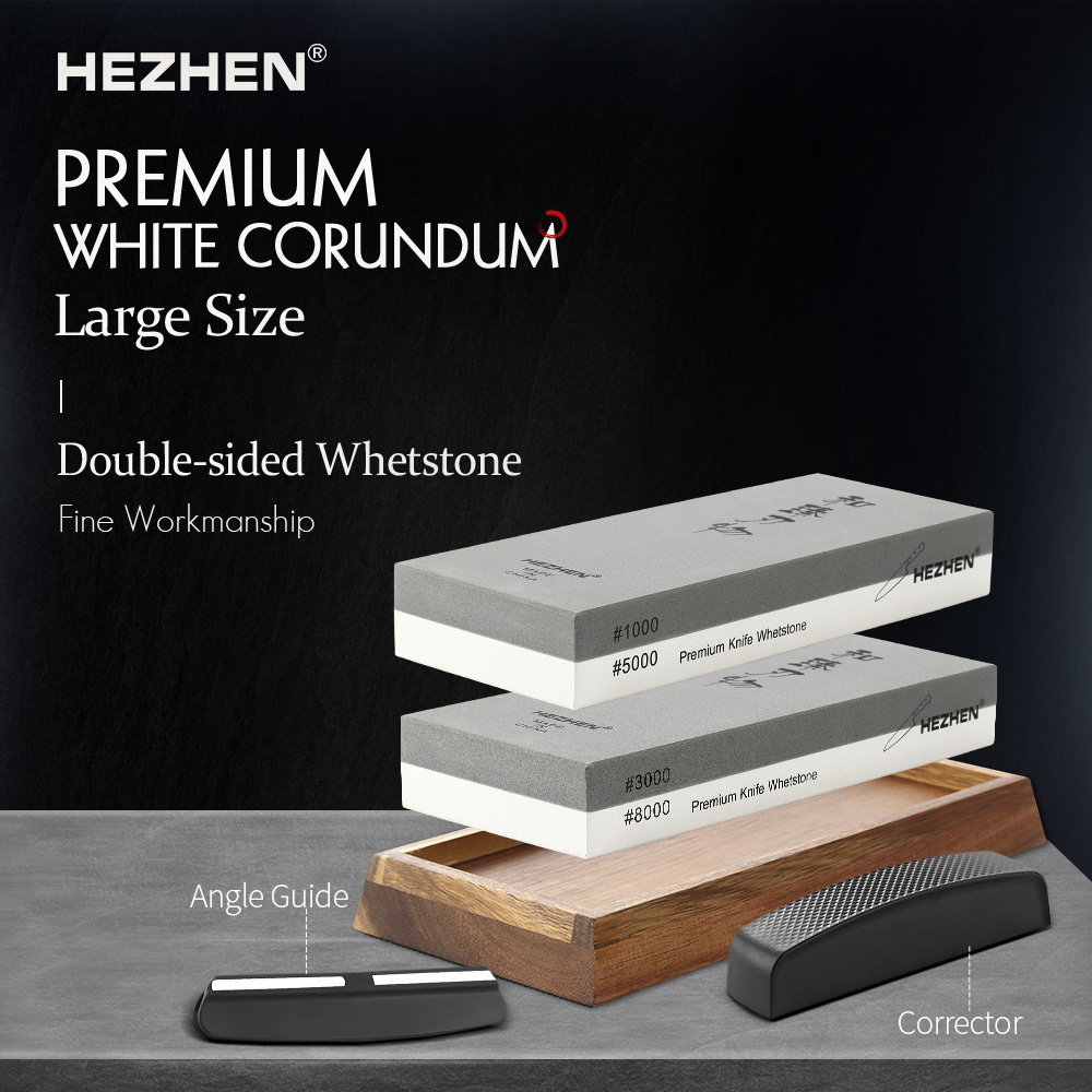 Sharpening Stone Whetstone - Hezhen Küchenmesser Diamant schärf fläche Schleifstein