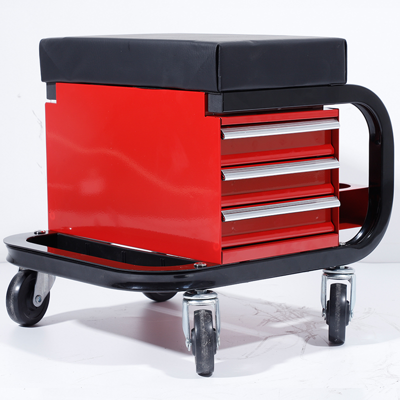 Tools Trolley For Workshop - Werkstatt-Werkzeugwagen mit Schloss, Rollbarer Schwerlast-Werkzeugkasten aus