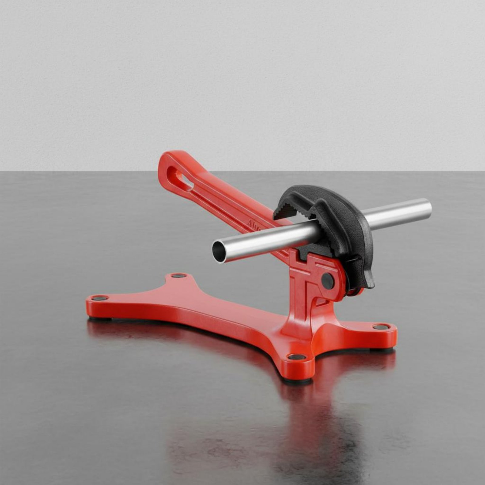 Tools Of Workshop - Robuster tragbarer Rohrspannstock mit Stahlklemmen –
