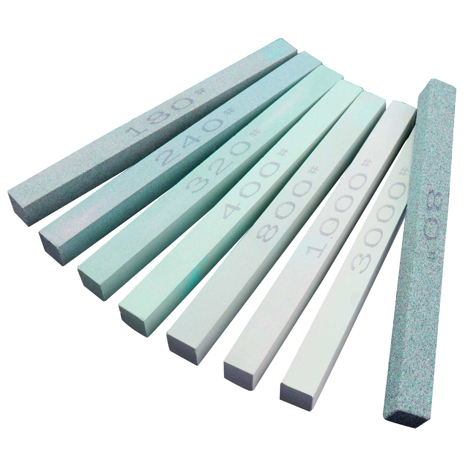 Sharpening Stone Whetstone - 1 Stück Schärfölstein 80-3000 # Grünes