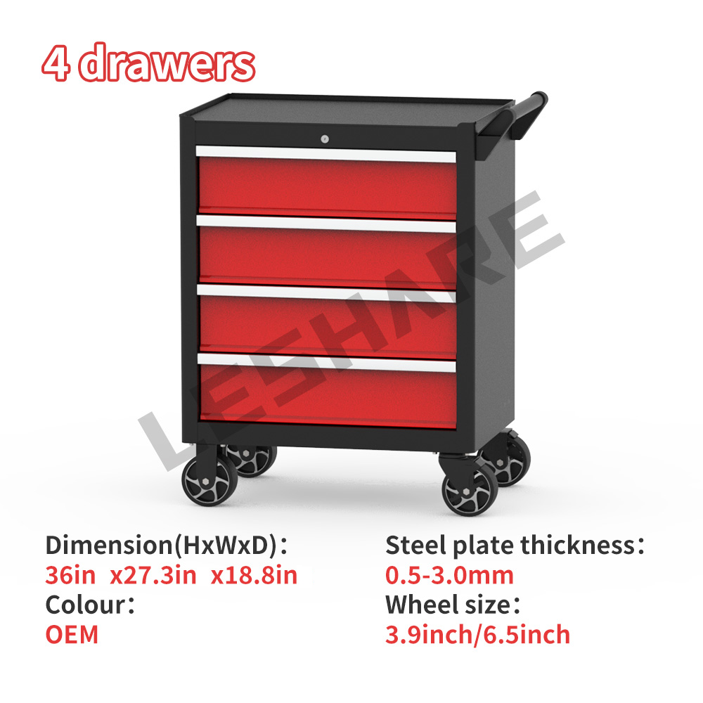 China OEM Großhandel 4-Schubla – Tools Trolley For Workshop Bewertung und Preis