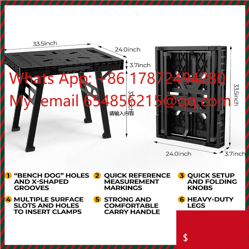Einfach zu installierende trag – Workbench Portable Fold Bewertung und Preis