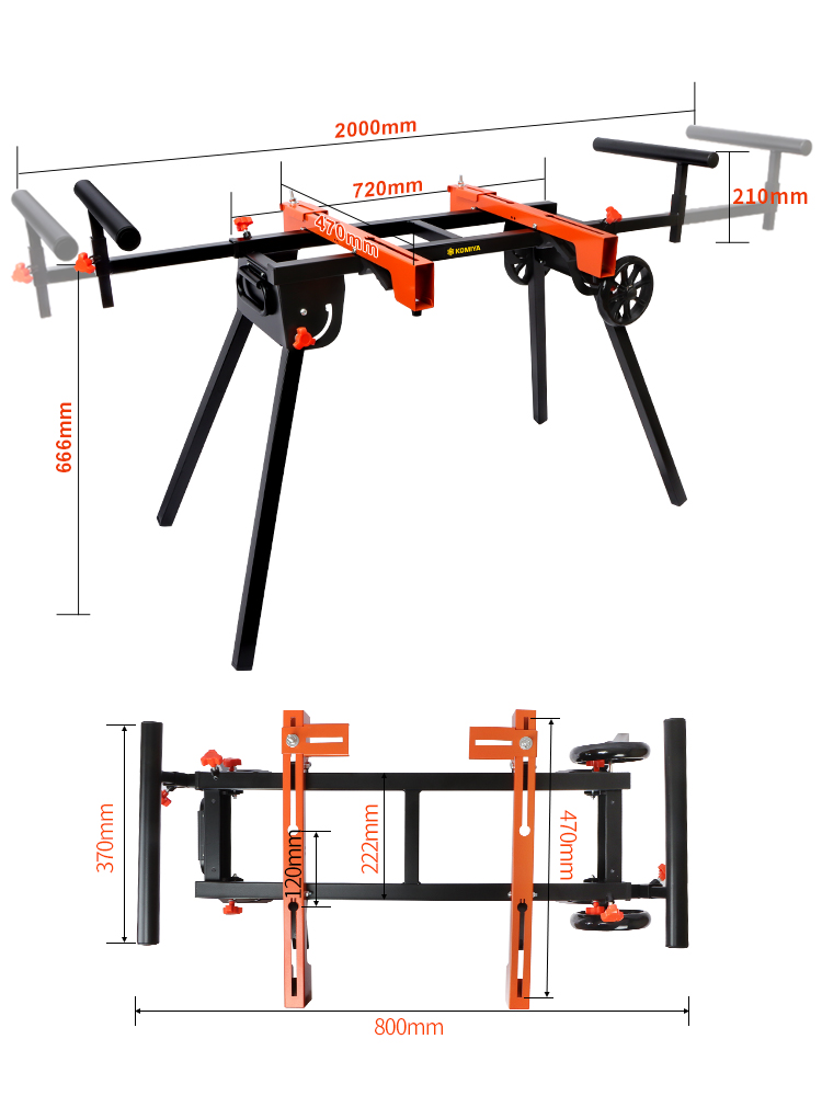 Gehrungssägenständer, tragbare – Workbench Portable Fold Bewertung und Preis