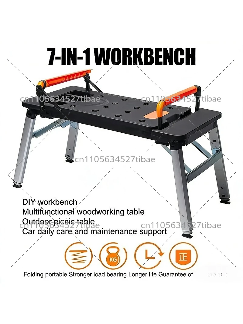 7-in-1 Tragbare Klappbare Werk – Workbench Portable Fold Bewertung und Preis