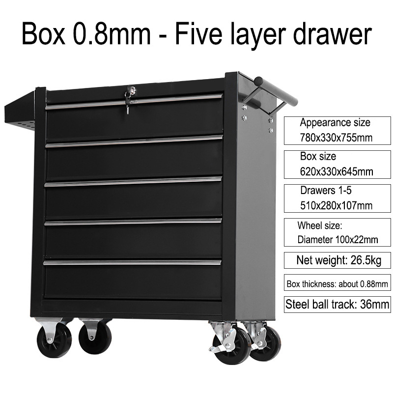 5-Schubladen-Werkzeugwagen für – Tools Trolley For Workshop Bewertung und Preis