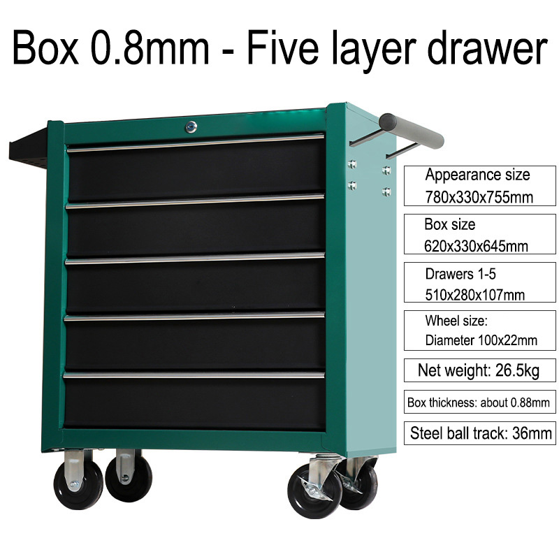5-Schubladen-Werkzeugwagen für – Tools Trolley For Workshop Bewertung und Preis