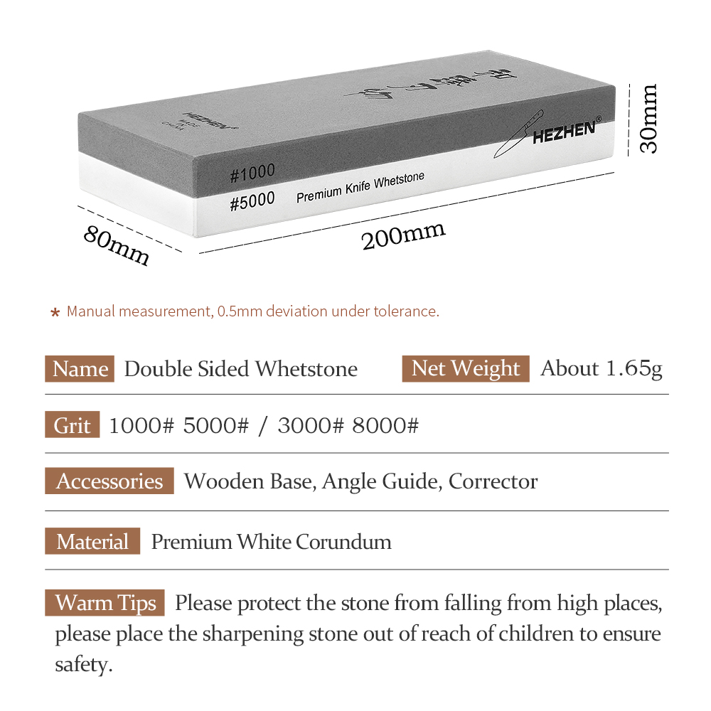 Hezhen Küchenmesser Diamant sc – Sharpening Stone Whetstone Bewertung und Preis