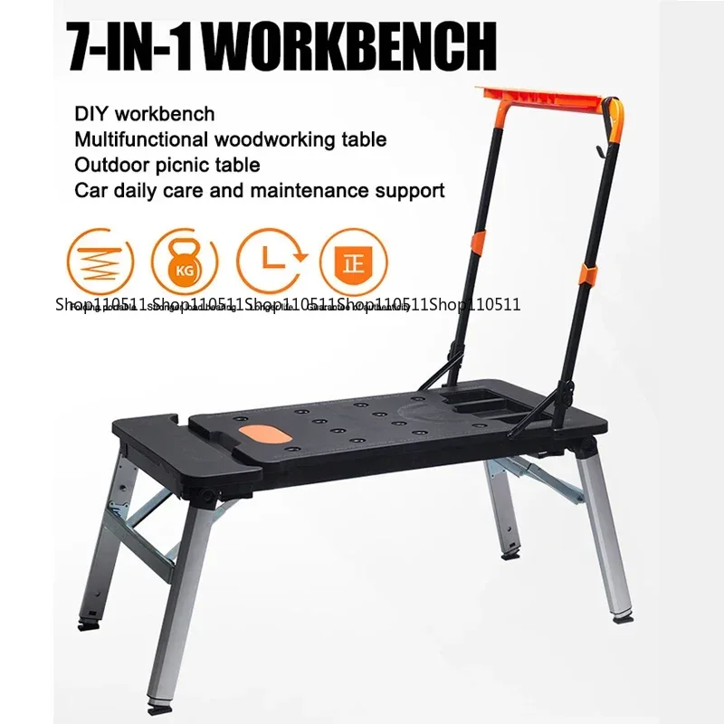 7-In-1 Multifunktionale Werkba – Workbench Portable Fold Bewertung und Preis