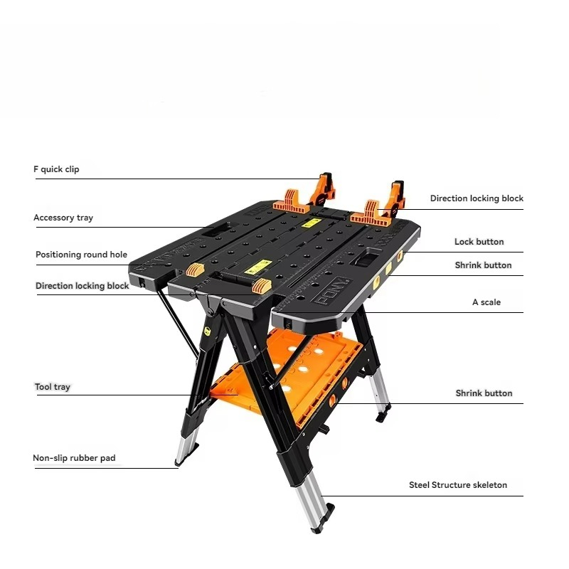 Tragbarer klappbarer Arbeitsti – Workbench Portable Fold Bewertung und Preis